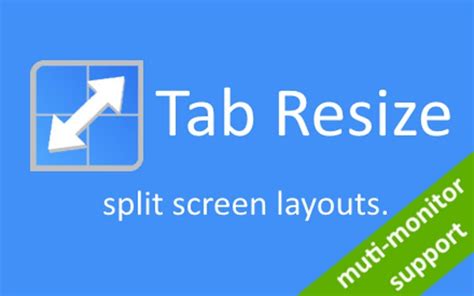 Tab Resize 